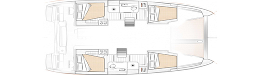 Схема палубы EXCESS 12 - фотография 3